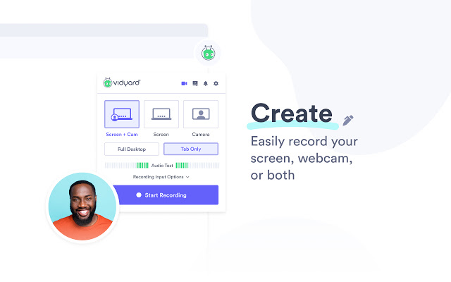 Vidyard версии 4.0.45 для браузера Chrome