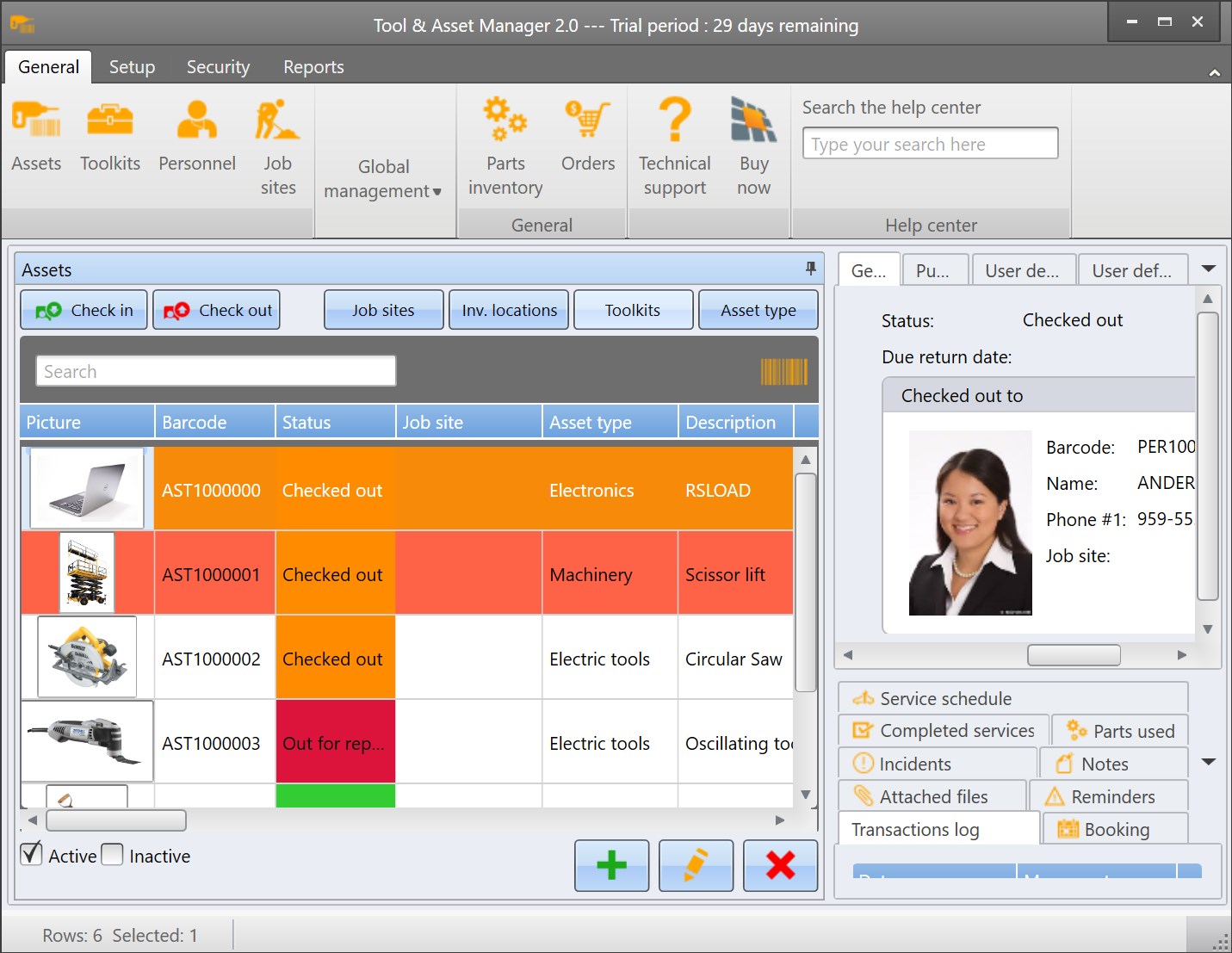 Vinitysoft Инструмент и Менеджер Активов версия 2025.12.17.0