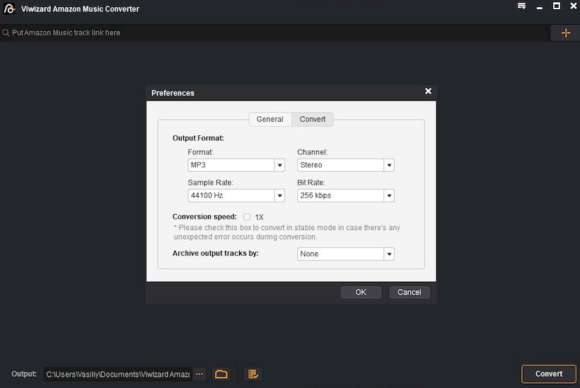 ViWizard Amazon Music Converter версия 1.3.0.130
