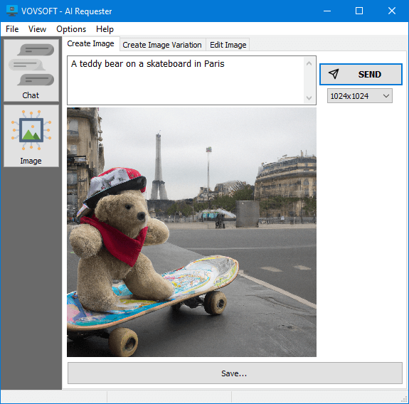 VovSoft AI Requester до версии 2.7