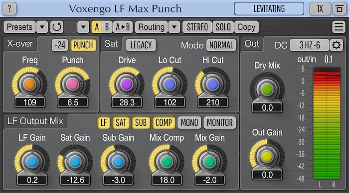 Voxengo LF Max Punch версия 1.15