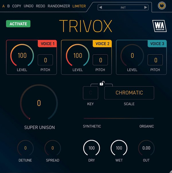 W.A. Production Trivox версия 1.0.0