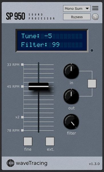 WaveTracing SP950 версии 1.3.0