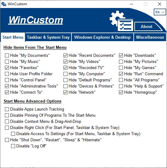 WinCustom версия 2.2.0.0