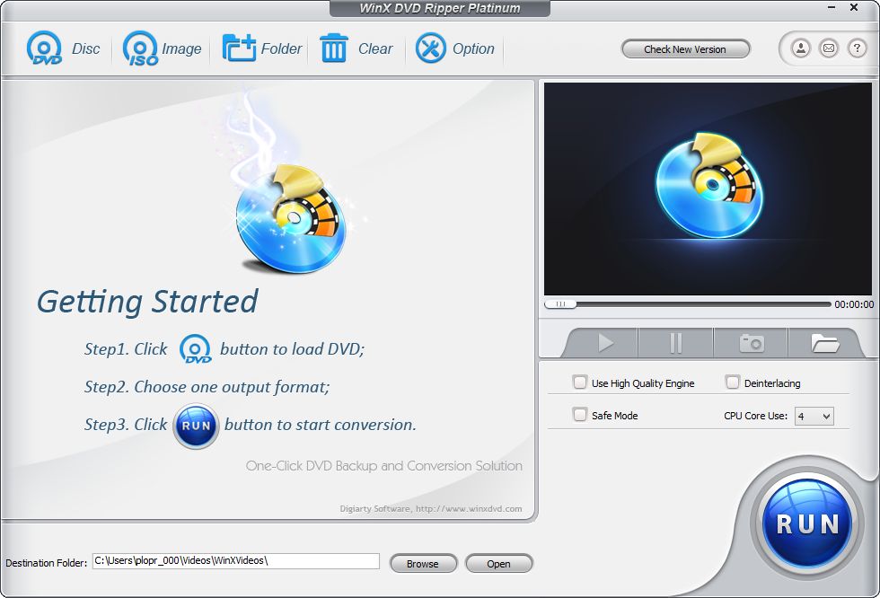 WinX DVD Ripper Platinum 8.22.3.246 с Портативной Версией и РеПаком