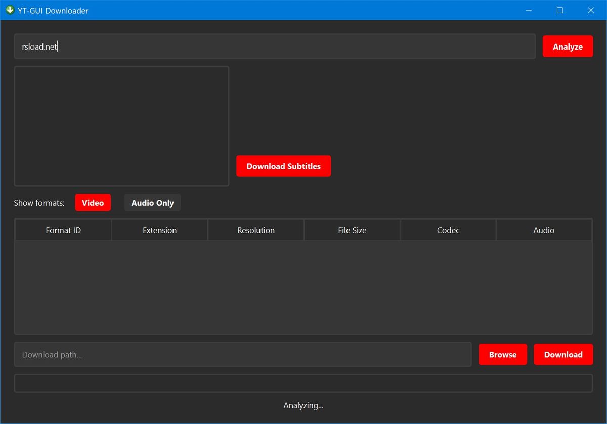 YTSage версия 1.0