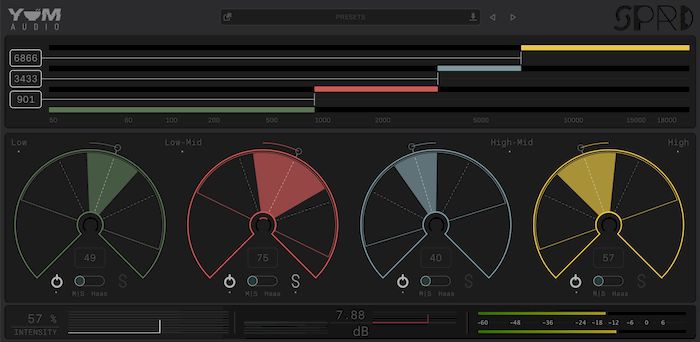 Yum Audio Spread версии 1.4.2
