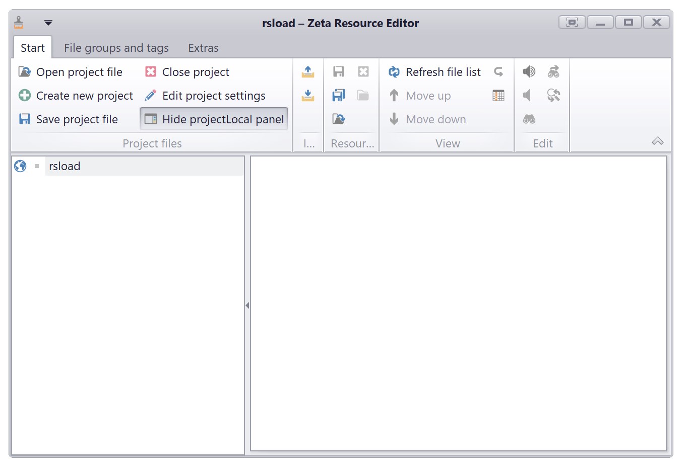Zeta Resource Editor версия 2.3.88