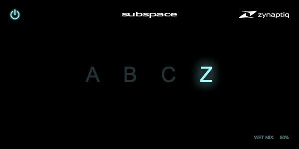 Zynaptiq SUBSPACE до версии 1.2.1