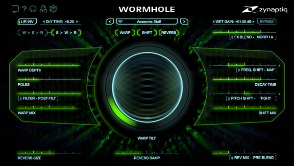 Zynaptiq WORMHOLE версия 1.3