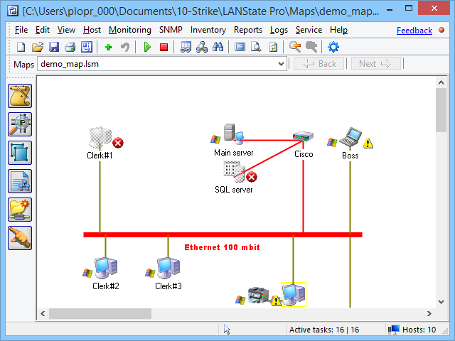10-Strike LANState версии 10.21