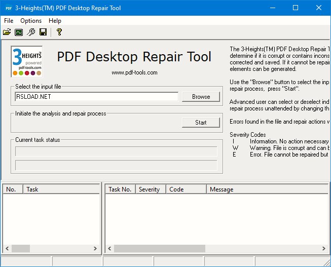 3-Heights PDF Desktop Repair Tool версия 6.27.2.4