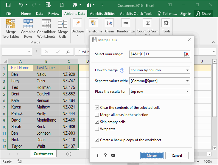 Ablebits Ultimate Suite for Excel версии 2024.2.3518.2151 для бизнеса