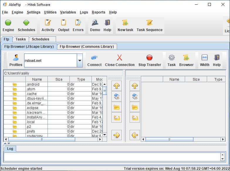 AbleFTP версия 13.10