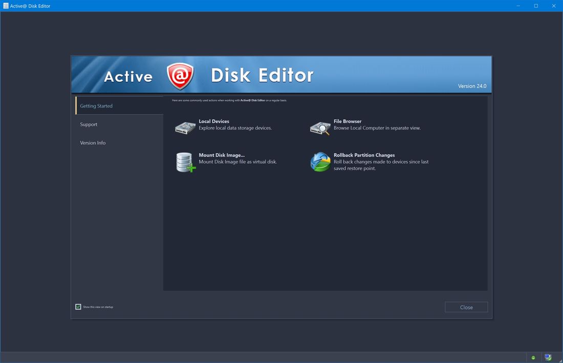 Бесплатная версия Active Disk Editor 24.0.0