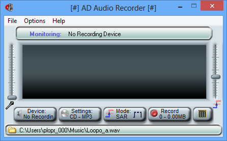 AD Audio Recorder 2.6 и Портативная версия