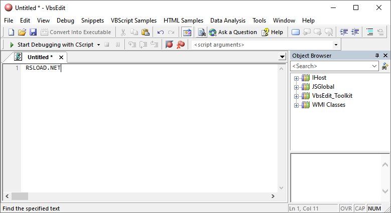 Adersoft VbsEdit версия 9.9865 для x64