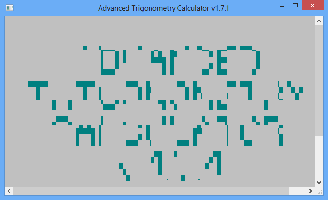 Расширенный калькулятор тригонометрии 2.1.5 + x64