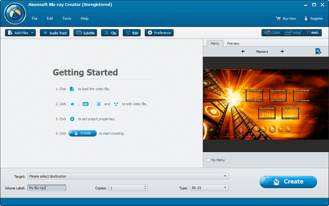 Aiseesoft Blu-ray Creator 1.1.18 – Репак и Портативная Версия