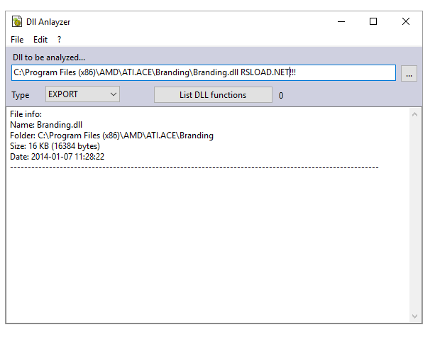 Альтернативный анализатор DLL 2.120 + Русская версия Portable