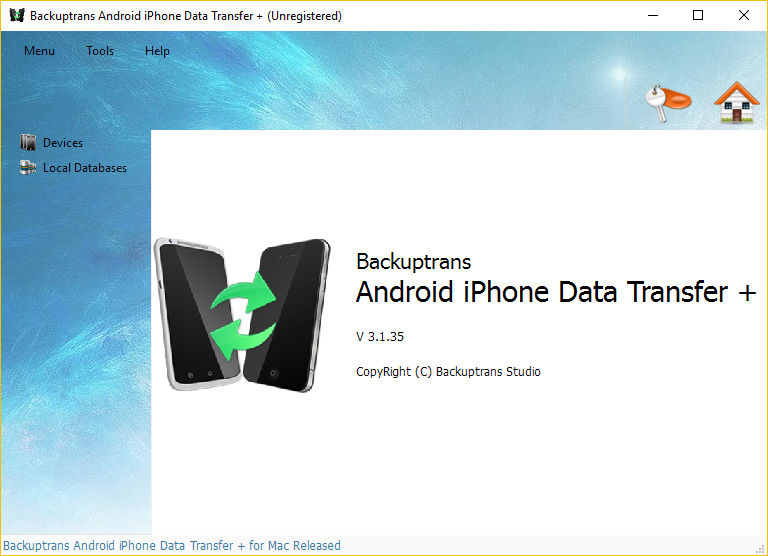 Android iPhone Data Transfer Plus версии 3.1.43 и 3.2.181 для WhatsApp