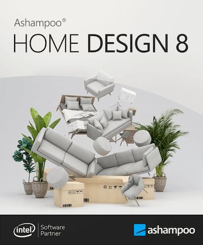 Ashampoo Home Design версии 9.0 для 64-битных систем