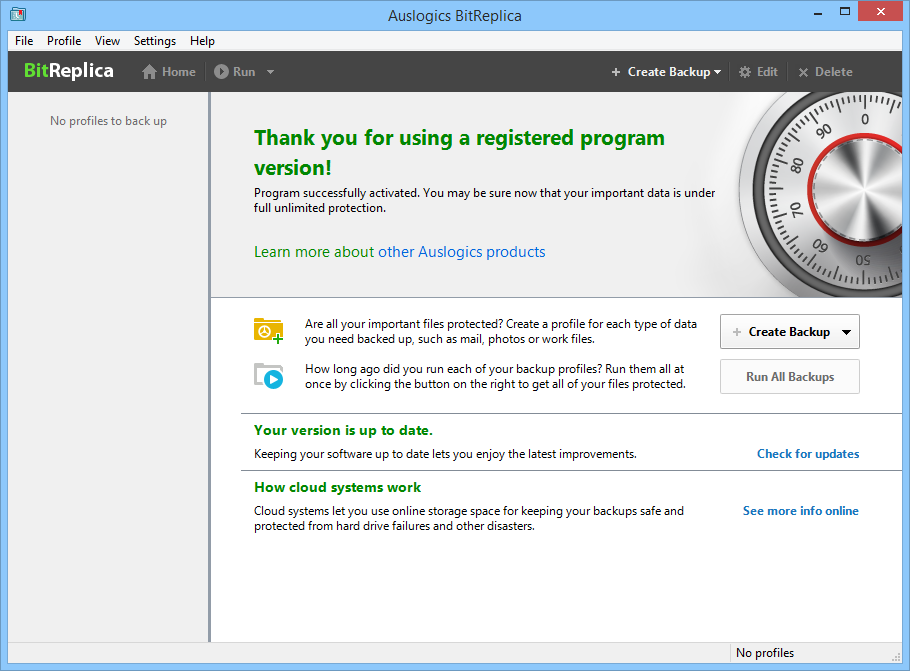 Auslogics BitReplica 2.6.0.2 + + Русская локализация + Repack