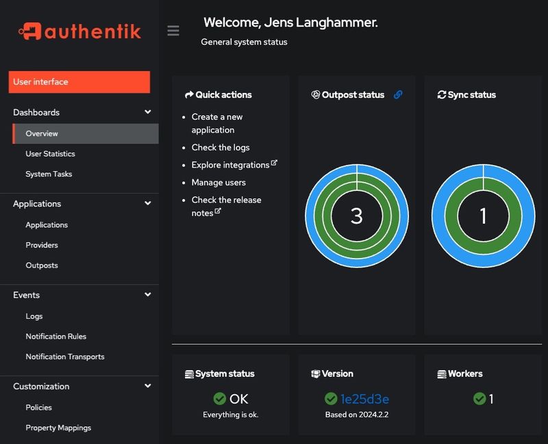 Authentik Enterprise версия 2025.2.2