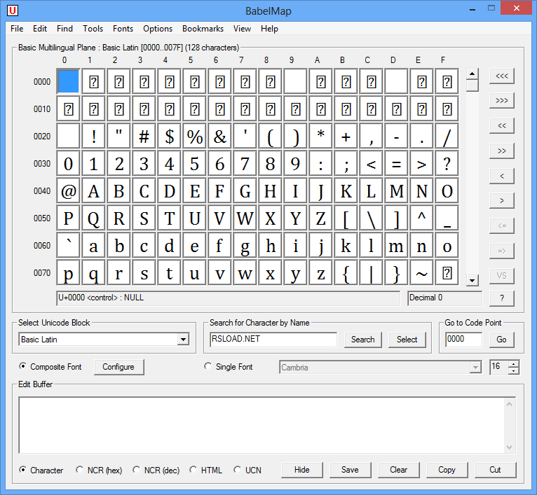 BabelMap версия 15.1.0.1