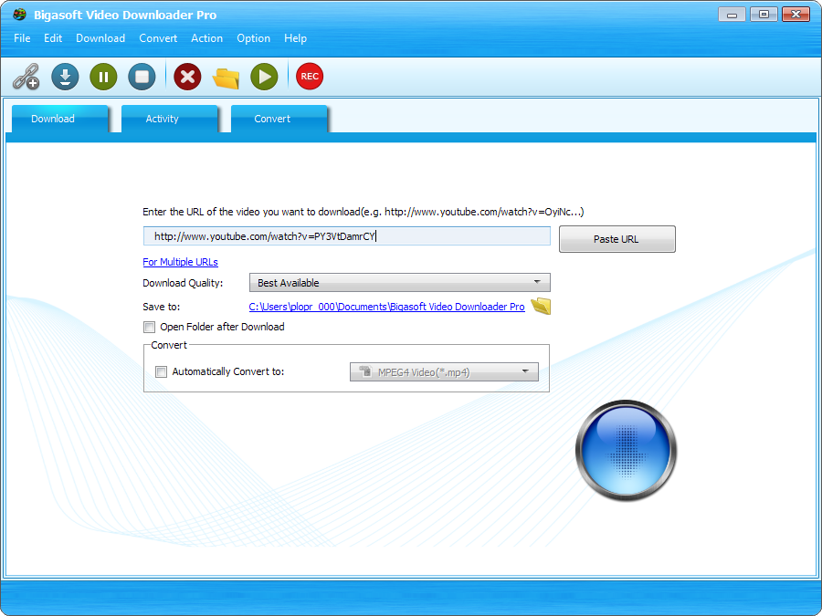 Bigasoft Video Downloader Pro 3.27.5.9062 с портативной версией и репаком 3.25.9.8669 для macOS