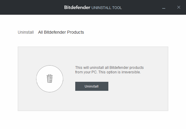 Инструмент для удаления Bitdefender 2023