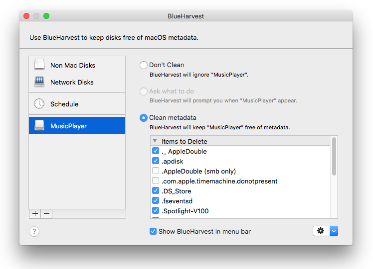 BlueHarvest версии 8.3.0 для macOS