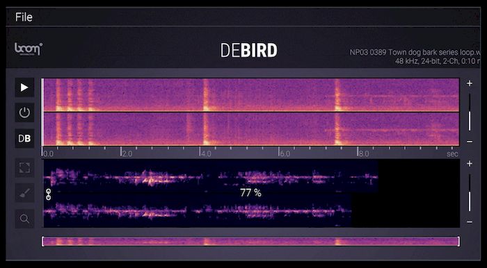 Библиотека звуков Boom: DeBird 2.0.1