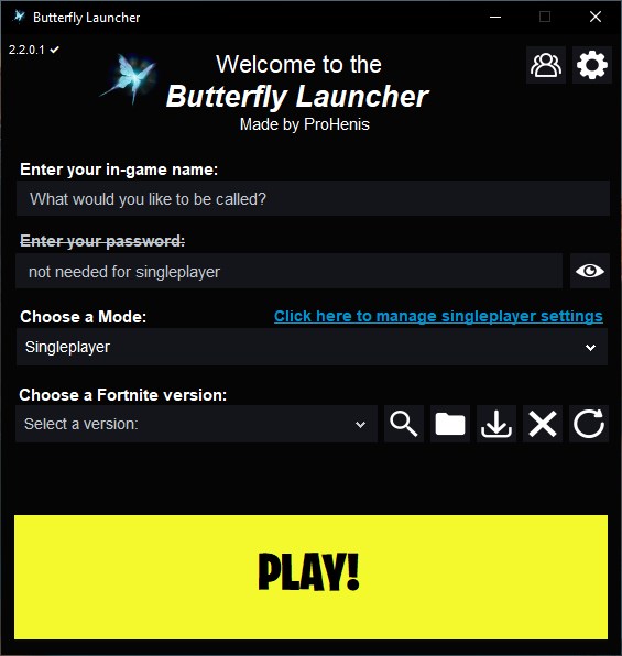 Butterfly Launcher до версии 3.0.2.4
