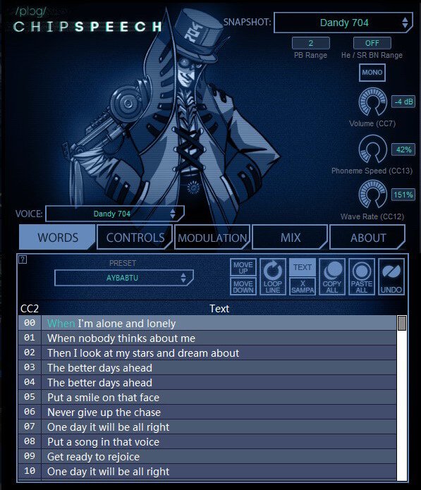 Chipspeech версии 1.777