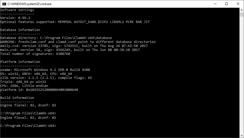 вирусных баз ClamAV от 12 сентября 2023 года