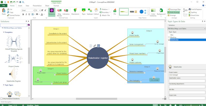 ConceptDraw MINDMAP версии 15.0.0.275 и 16.0.0.332 для macOS