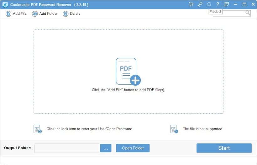 Coolmuster PDF Password Unlocker версия 2.2.48