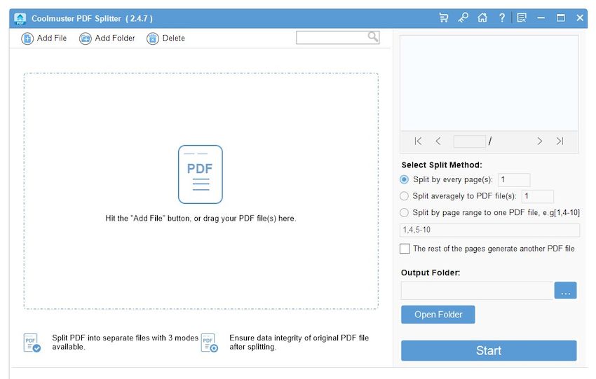 Coolmuster PDF Splitter версия 2.4.15