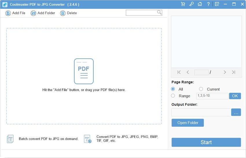 Coolmuster PDF to JPG Converter версия 2.4.19