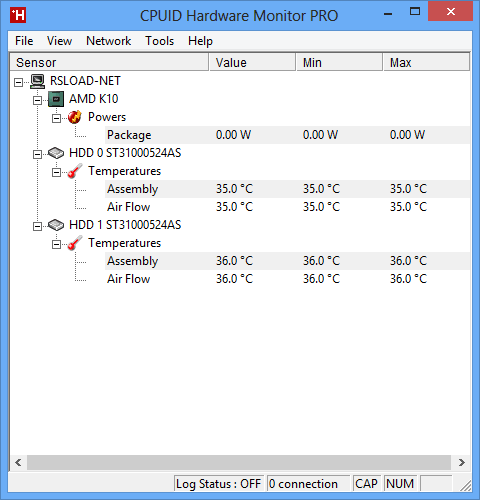 CPUID HWMonitor Pro 1.55 x64 на русском языке