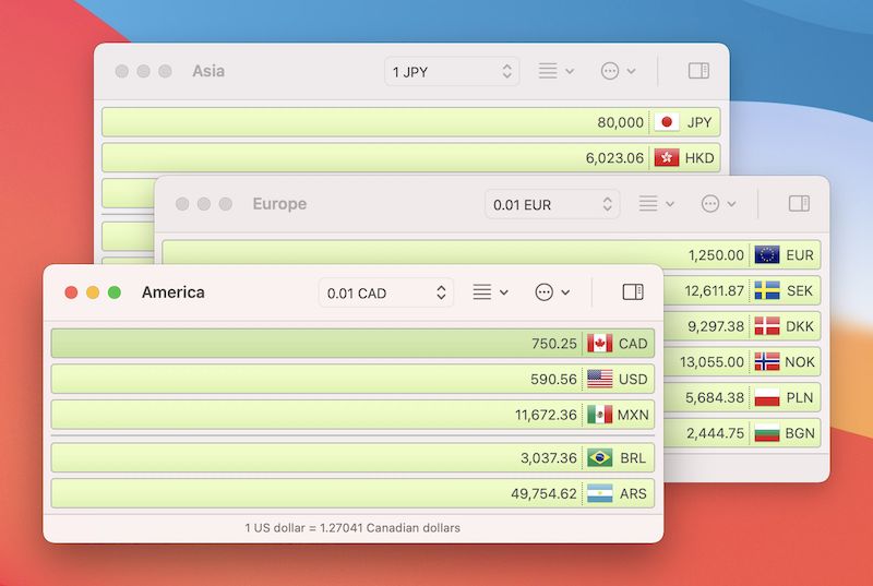 Currency Assistant версия 3.6.2 для macOS