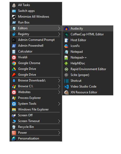 CustomMenu до версии 1.0.9