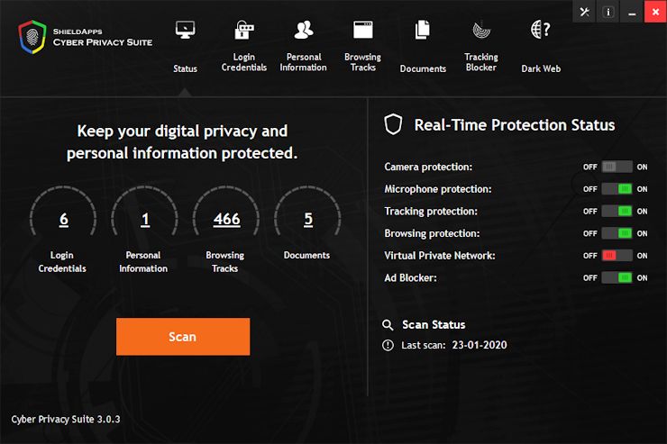 Cyber Privacy Suite версия 4.1.4