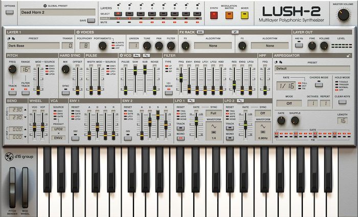 D16 Group Lush до версии 2.0.2