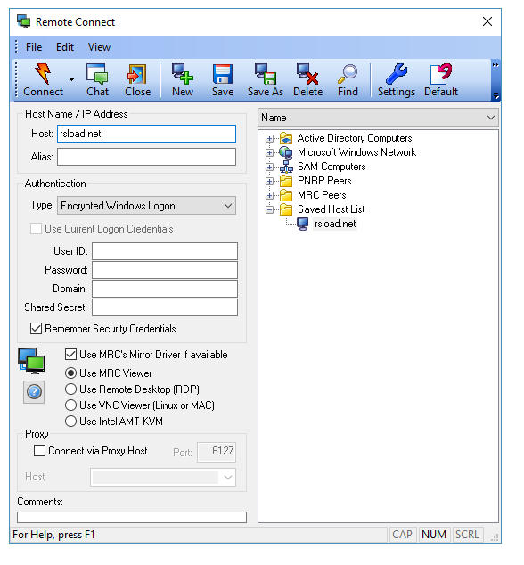 DameWare Mini Remote Control версия 12.3.0.42 для x64