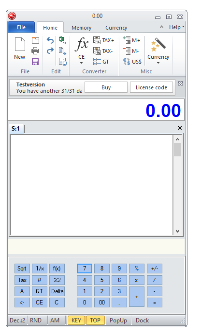 DeskCalc Pro версия 10.0.4 и Портативная версия