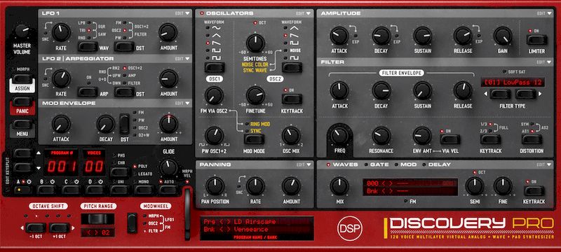 discoDSP Discovery Pro версии 7.9