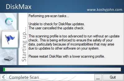DiskMax версии 7.22 для 64 битных систем