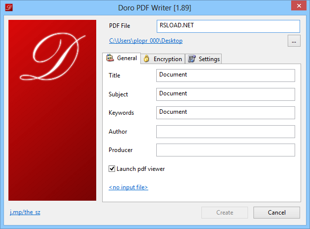 Doro PDF Writer версия 2.23